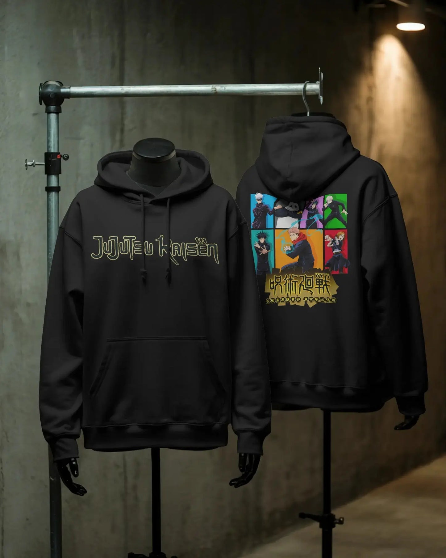 Jujutsu Kaisen Hooded Long-Sleeve Tee